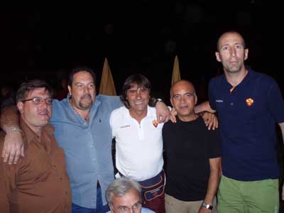 Stagione 2006/07 - Con Bruno Conti durante il ritiro a Castelrotto